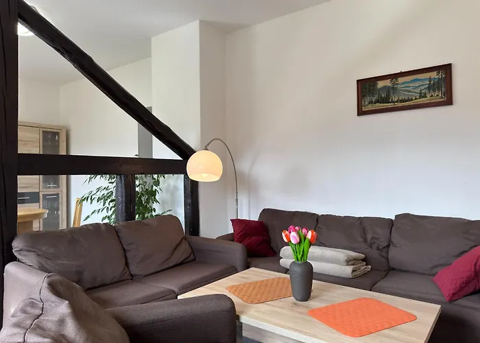 Ferienwohnung In Blankenburg شقة *